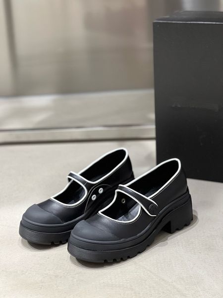 

2022 women fashion boots classic mary jane shoes genuine leather unique design comfortable foot feeling skid prevention fastness, Black