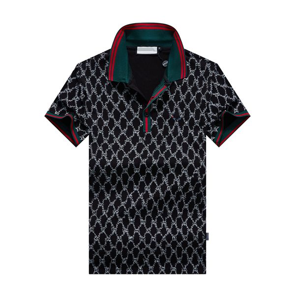 

summer famous men's and women's designer t-shirt polo shirt loose slim fashion jacket casual shirt letter printing high-end clothi, White;black