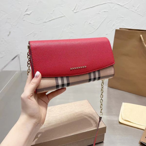 

luxurys women designers bags crossbody shoulder bag chain square handbag classic leisure metal letter leather pyrse fashion lady wallet 5 co