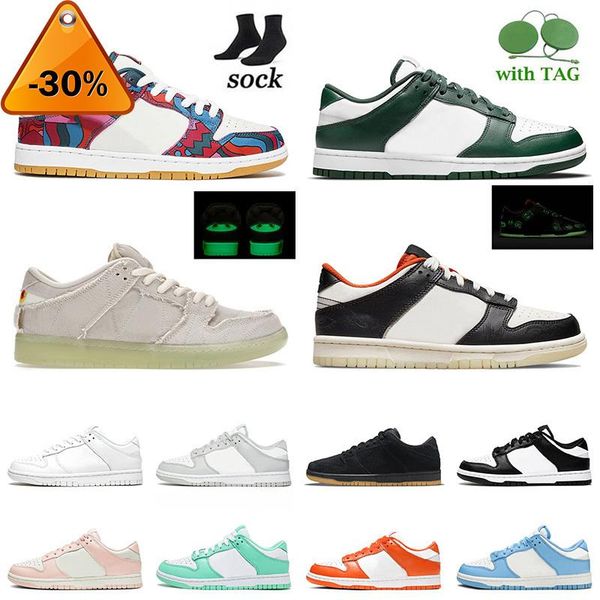

2022 mens sb running shoes classic sneakers spartan green parra abstract art mummy halloween black white coast grey fog women s
