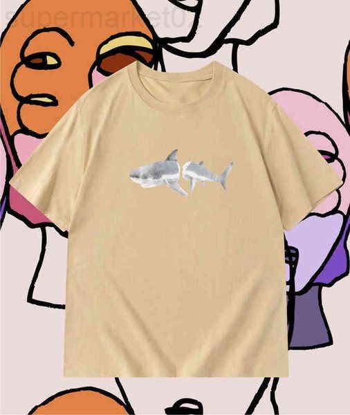 Baskı tees tasarımcı mektup erkek rahat üstler tişört melekler palms bayan melek tişört pa köpekbalığı grafiti giyim sprey kısa kollu s11 4q1