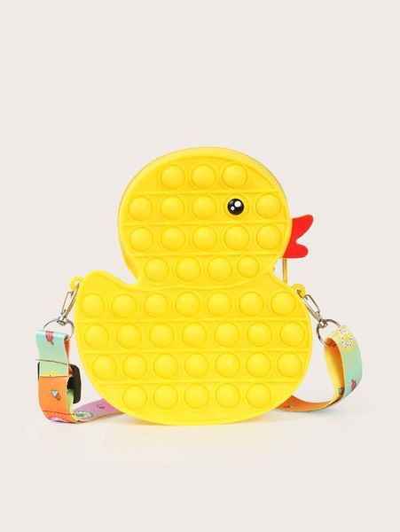 

kids random strap cartoon design push bubble novelty bag she01