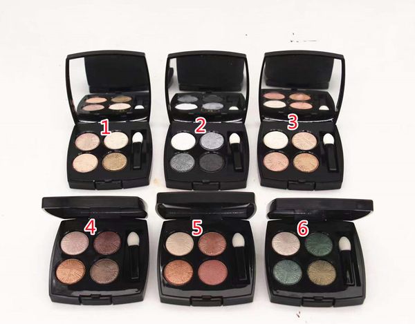 

new 4 color eye shadow palette glitter ombre a paupiepes effets multiples shimmer eyeshadow 6pcs