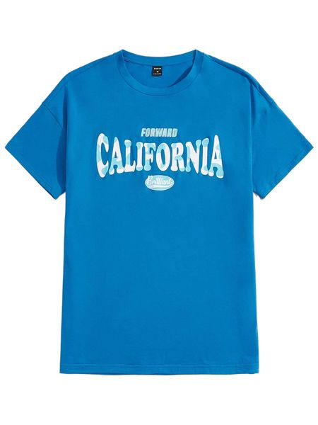 

men letter graphic tee 48ko#, White;black