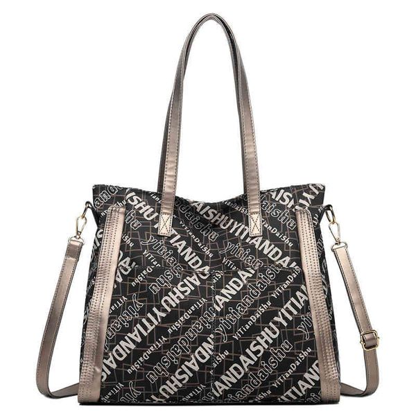 

designer handbags oxford cloth large capacity mother fashion commuter tote bag multi-functional msenger multi-layer hand women