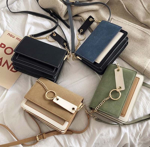 

womens handbags pu leather crossbody bags gold chain ladies shoulder bags wallets tote bag