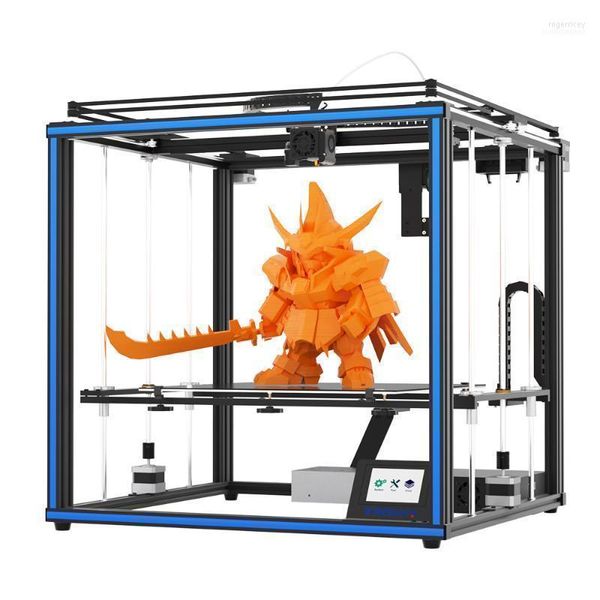 Yazıcılar TRONXY X5SA-400 Pro 3D Yazıcı Corexy DIY Çok Fonksiyonlu Sessizlik Ana Pano OSG Çift Eksen Harici Kılavuz Demiryolu Titan Ekstrüder Roge2