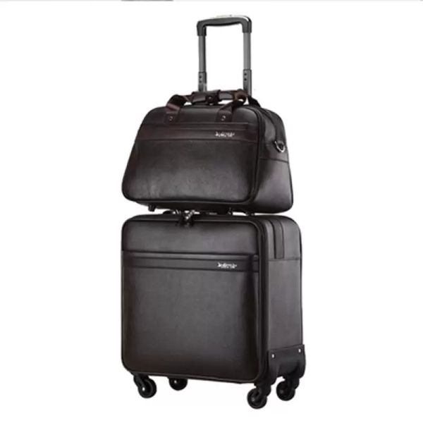 

suitcases 2023 16 inch retro women luggage travel bag with handbag rolling suitcase set on wheels air boxes hori flower pattern custom most