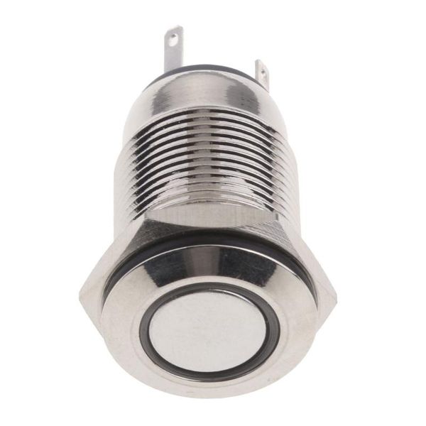 Schalter Wasserdicht 16mm LED Momentary Push Button Metal ShellSwitch