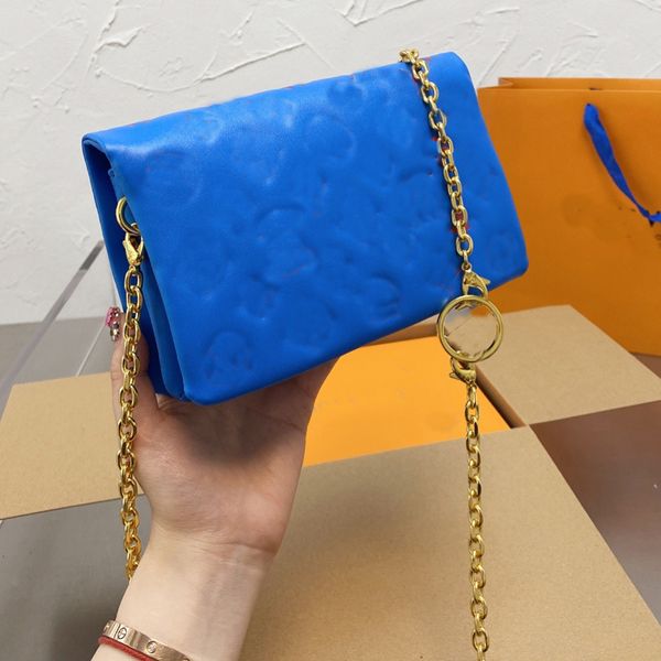 

crossbody bag flap handbag purse clutch shoulder bags pochette purses soft sheepskin leather embossed letter multi-layer pouch sliding 6mt8