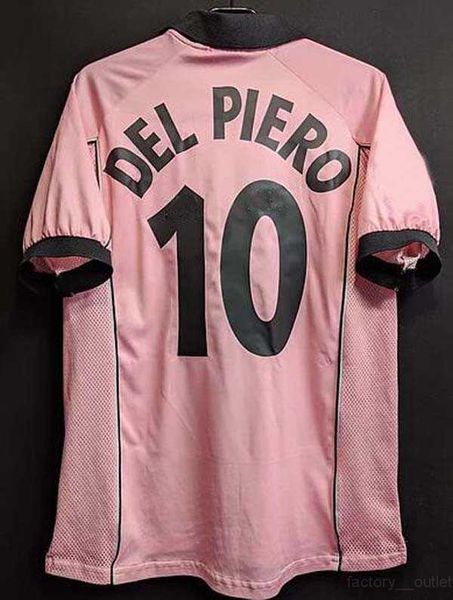 

retro del piero conte soccer jersey pirlo buffon inzaghi 84 85 92 95 96 97 98 99 02 03 04 05 94 95 zidane ancient maillot davids boksic pink, Black;yellow