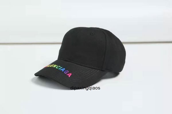 

ball caps paris b balencaigass letter printed paris baseball cap letter embroidery simple and versatile duck tongue cap men's and women, Blue;gray
