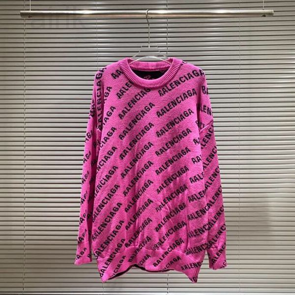

luxury letter knitted sweater in autumn winter 2023 acquard knitting machine e custom jnlarged detail crew neck cotton 2xl/3xl, Black;brown
