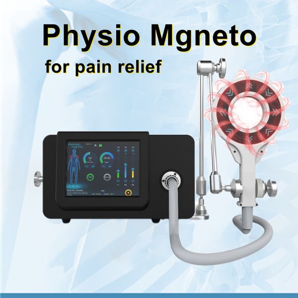 Sollievo dal dolore ad alta intensità Pulsato Massager elettromagnetico Massager EMTT Fisioterapia Magnetoterapia Attrezzatura magnetica Magnete Magnetica Dispositivo di terapia magnetica