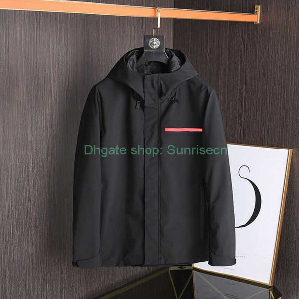 

men's coat men jacket casual with hood waterproof designer mens coats and jackets hoodie zipper pocket autumn parka outerwear hooded le, Black;brown