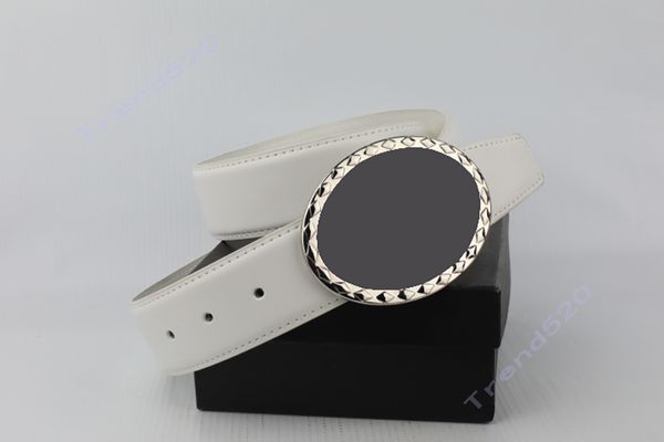 

senior women's men's belt business set width 3.0cm 3.8cm box 520733, Black;brown