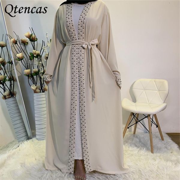 

muslim fashion hijab dress african dresses for women open abaya dubai kimono cardigan caftan islam clothes jilbab femme musulman, Red