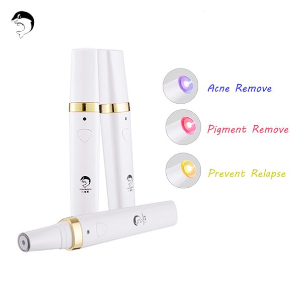 

new arriaval medical three light therapy laser treatment pen soft scar wrinkle removal treatment device acne laser pen perfectio
