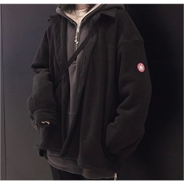 

new hairy black fashion cav empt ce ce sweatshirts men women hiphop autumn winter cavempt hoodie t200531