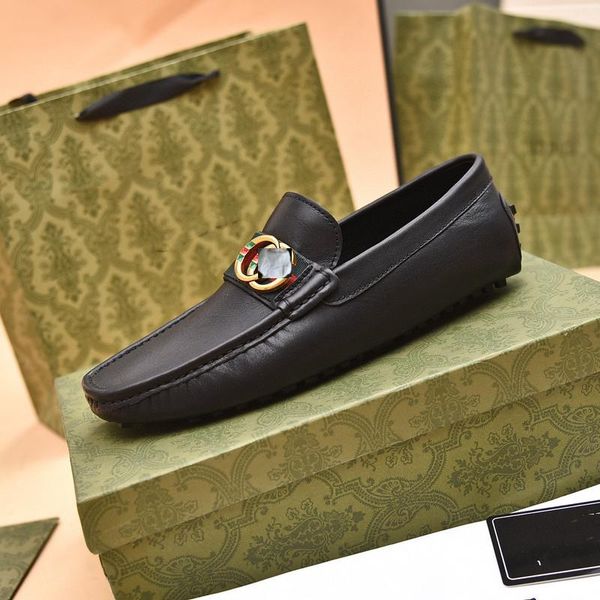 

a11 dress shoes fashion men black genuine leather pointed toe mens business oxfords gentlemen travel walk casual shoe size 38-46
