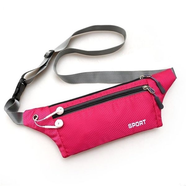 

men women sport waist pack crossbody wallet belt travel phone fashion pouch money fanny bum bag 220804