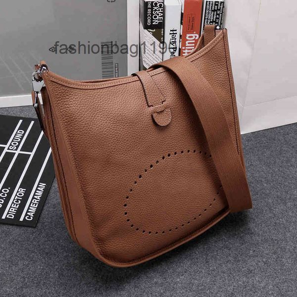 

women classic bags designer new evelyn tote real leather bags designer hollow women's messenger single shoulder bags phz