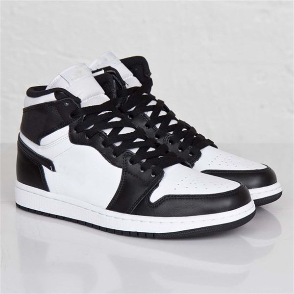 

shoes jumpman high og 1 white black basketball designer sports sneakers us5.5-12, White;red