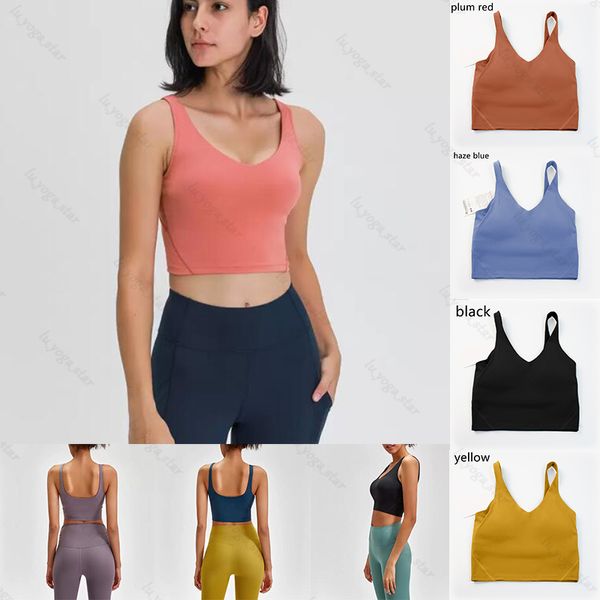 Yoga Tanks Kleidung Damen Sport Camisoles BH Unterwäsche Damen Bras Fitness Schönheit unterWechern Designer Crop Top Clothing Trainer modisch und großzügig