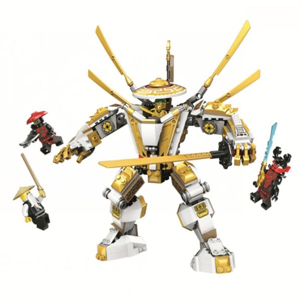 

517pcs ninjagos dragon chariot mech kai jay cole zane lloyd building blocks bricks gift toys for children193u
