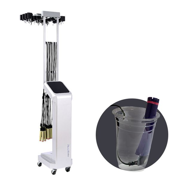

hair styling lcd touch screen accurate temperature control standing digital permanent wave machine for sale