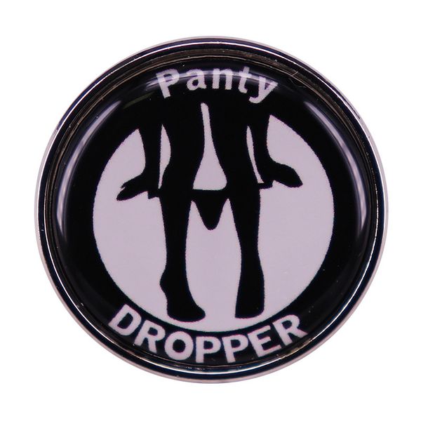 

panty dropper brooch black brooch accessories hat backpack decoration, Blue