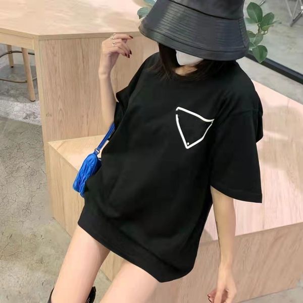

2022 designer men womens t shirt streetwear street hip hop cotton print letter white short sleeve summer fashion casual workout shorts cloth, White;black