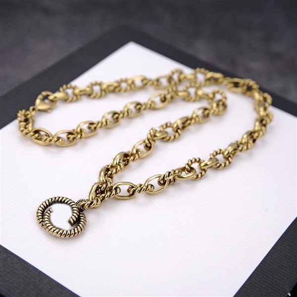 

luxurys women designer necklace womens bracelet vintage style jewelry men couple gift fashion street letter necklaces bracelets 22286s, Silver