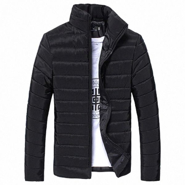 

men's jackets tide winter parka men autumn warm outwear brand slim mens coats casual windbreaker quilted p05e#, Black;brown