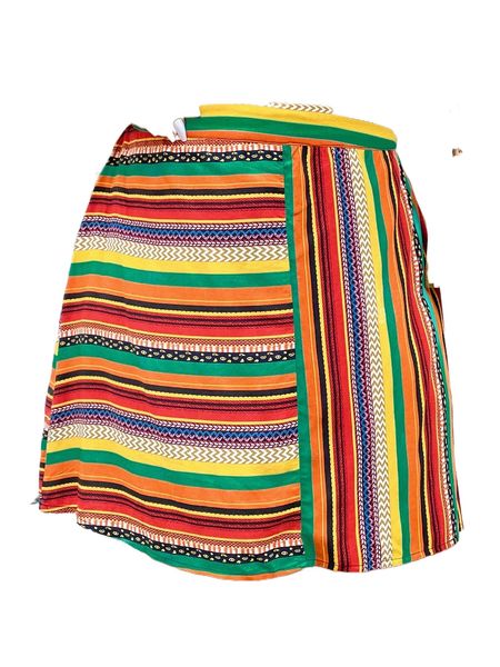 

plus block striped & geo print skirt q6zw#, Black