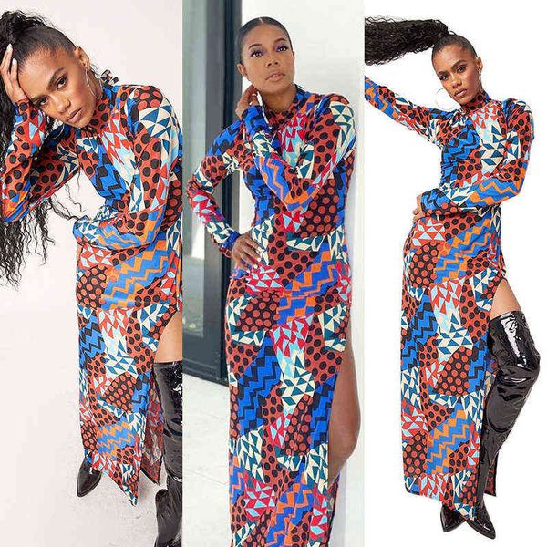 

m1021 women's casual printed polka dot color matching skirt, White