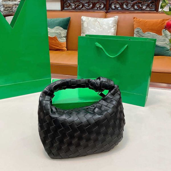 

2022 jodie crochet bags designer bags bow handle woman handbag shopping tote bag beach purse fashion hobo it wallet multiple colors top