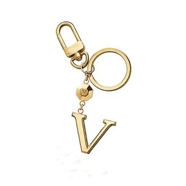 

luxurys designers keychain alphabet keychains fashion versatile trend set boutique keys chain atmosphere versatility suitable for men and wo, Silver