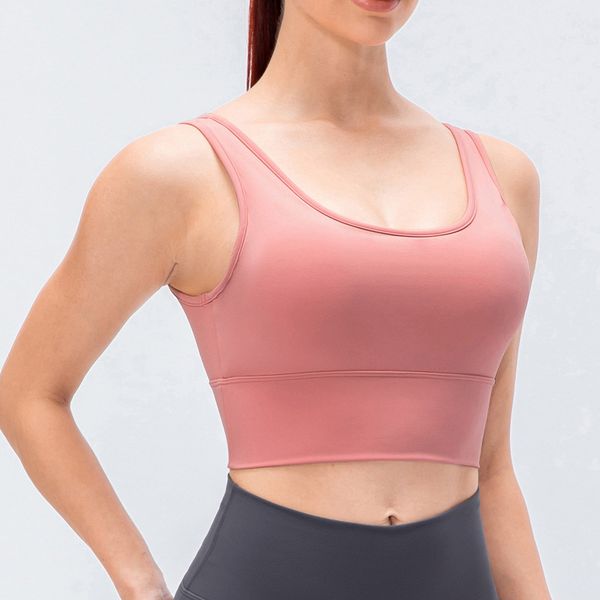 

lu-02721 yoga wear women's reversible yoga bra underwear breathable fashion fitness wear please check the size chart to buy, White;red