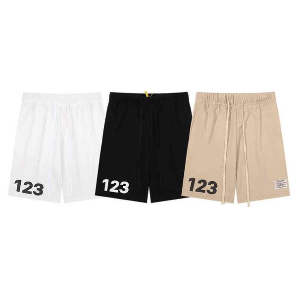 

men's fashion trend new personality casual brand shorts wholesale basic knitted american beach pants women's, White;black