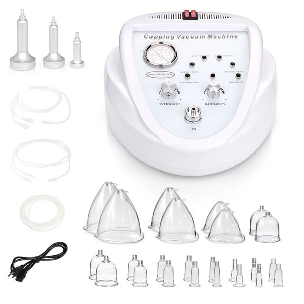 Multifunzione Glutei Lifter Cup Vacuum Butt Lifting Machine Aspiratori Terapia Massaggio Modellamento del corpo Tiralatte Coppettazione per l'ingrandimento del busto Più grande potenziatore dell'anca