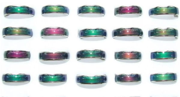 

mood rings mood ring changes color to the temperature of your blood mix size, Silver
