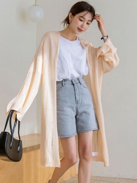 

dazy drop shoulder open front cardigan a5kt#, White;black