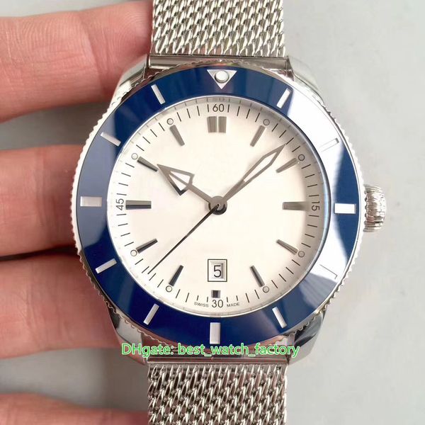

selling watches 4 color 42mm superocean heritage sapphire glass swiss eta 2824-2 movement mechanical automatic mens watch men's wristwa, Slivery;brown