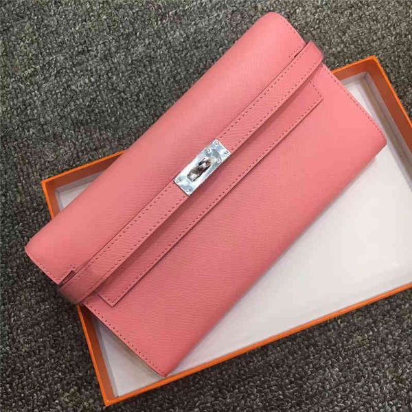 

original edition designer classic hremm bags h family kelys's leather wallet women's big brand trendy leather long wallet bpio