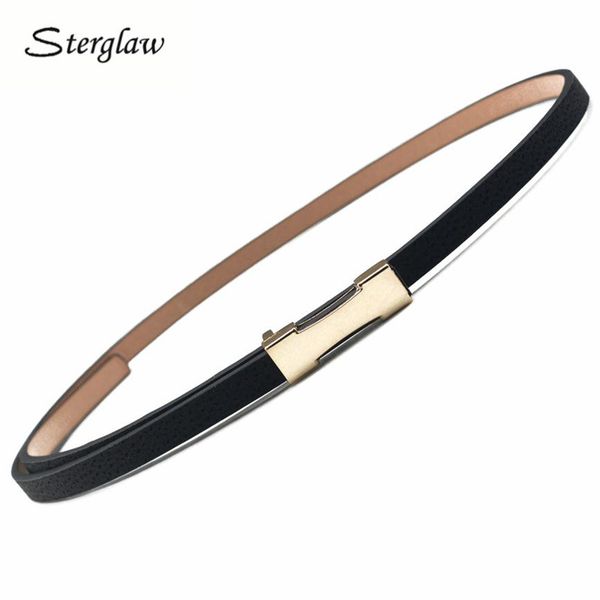 

designer slim belts women children's belts 2020 fashion brand casual womens dress leather belt cinturon cuero j1217i, Black;brown