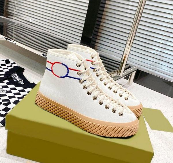 

italian casual shoes men's and women's running shoes black red green standard cloth sail embroidered embossed rubber soles fashion