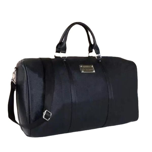 

55cm fashion men duffel bags women travel duffle bag brown black flower grid luggage large capacity sport handbags designers tote click hand