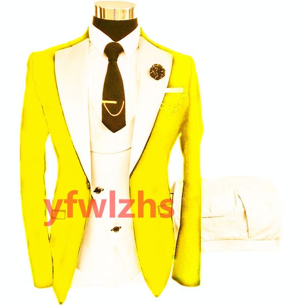 

wedding tuxedos one button men suits groomsmen notch lapel groom tuxedos wedding/prom man blazer jacket pants vest tie w975, Black;gray