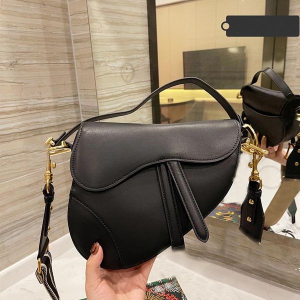 

handbagbright light matte saddle bags women luxurys 2022designers fashion letter shoulder genuine leather messenger bag designer crossbody g